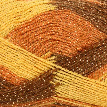 Пряжа YarnArt 'Gold Melange' 100гр. 400м (92% акрил, 8% металлик п/э) (9505)