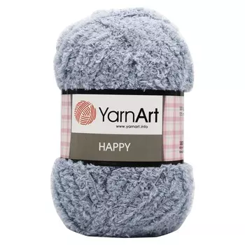 Пряжа YarnArt 'Happy' 100гр 175м (100% микрополиэстер) (778 серый)