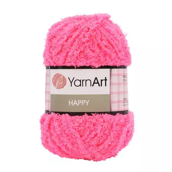 Пряжа YarnArt 'Happy' 100гр 175м (100% микрополиэстер) (789 розовая фуксия)