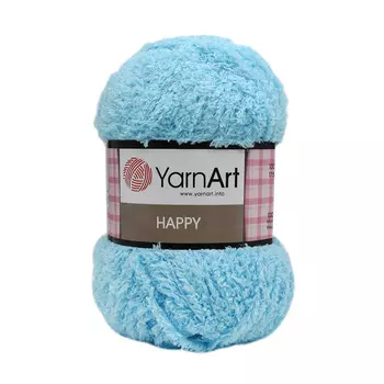 Пряжа YarnArt 'Happy' 100гр 175м (100% микрополиэстер) (776 голубой)