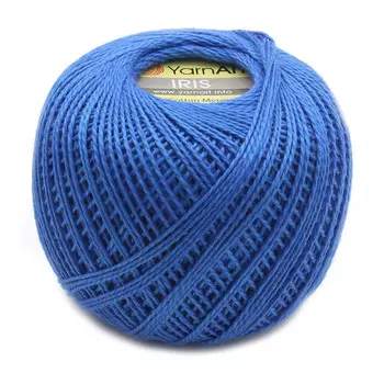 Пряжа YarnArt 'Iris' 20гр 138м (100% мерсеризованный хлопок) (922 синий)