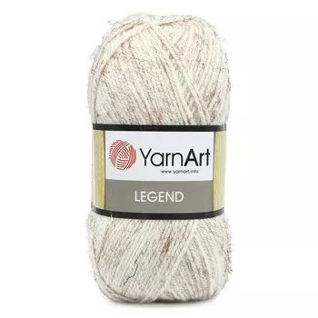Пряжа YarnArt 'Legend' 100гр 300м (25% шерсть, 65% акрил, 10% вискоза) (8783 светло-бежевый)