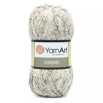 Пряжа YarnArt 'Legend' 100гр 300м (25% шерсть, 65% акрил, 10% вискоза) (8800 молочный)