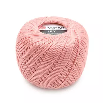 Пряжа YarnArt 'LILY' 50гр 225м (100% хлопок) (4105 розовый)