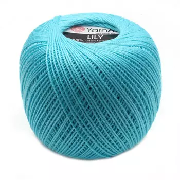 Пряжа YarnArt 'LILY' 50гр 225м (100% хлопок) (5353 бирюза)