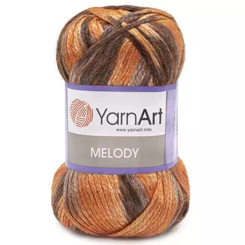 Пряжа YarnArt 'Melody' 100гр 230м (9% шерсть, 21% акрил, 70% полиамид) (910 секционный)