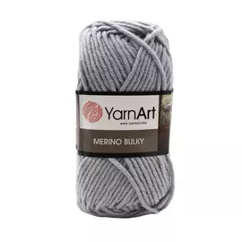 Пряжа YarnArt 'Merino Bulky' 100гр 100м (30% шерсть, 70% акрил) (3072 серо-голубой)