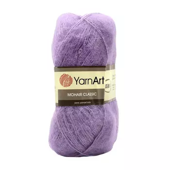 Пряжа YarnArt 'Mohair' 100гр 220м (70% мохер, 30% акрил) (138 лаванда)