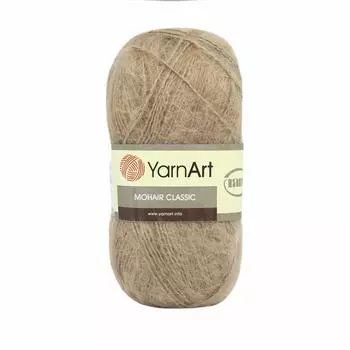 Пряжа YarnArt 'Mohair' 100гр.220м (70%мохер, 30%акрил) (116)