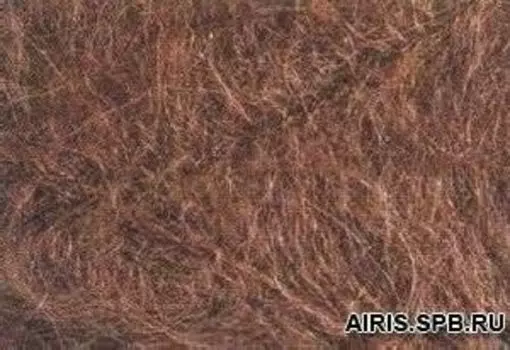 Пряжа YarnArt 'Mohair' 100гр.220м (70%мохер, 30%акрил) (122 коричневый)