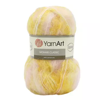 Пряжа YarnArt 'Mohair Melange' 100гр., 220м (70% мохер, 30% акрил) (1076)