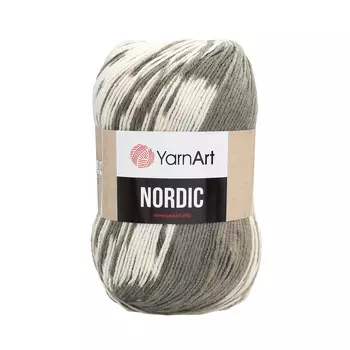 Пряжа YarnArt 'Nordic' 150гр 510м (20% шерсть, 80% акрил) (659 меландж)