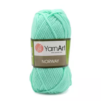 Пряжа YarnArt 'Norway' 100гр 105м (100% акрил) (841 мятный)