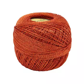 Пряжа YarnArt 'Paris' 50гр 210м (75% вискоза, 25% металлик) (328 рыжий)