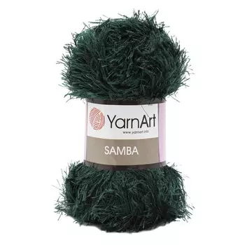 Пряжа YarnArt 'Samba' травка 100гр. 150м.( 100% п/э) (590 изумруд)