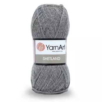 Пряжа YarnArt 'Shetland' 100гр 220м (30% шерсть, 70% акрил) (530 серый)