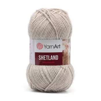 Пряжа YarnArt 'Shetland' 100гр 220м (30% шерсть, 70% акрил) (504 светло-бежевый)