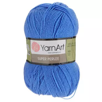 Пряжа YarnArt 'Super Perlee' 100гр 400м (100% акрил) (224 василек)