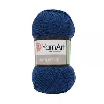 Пряжа YarnArt 'Super Perlee' 100гр. 400м. (100%акрил)ТУ (209 синий)