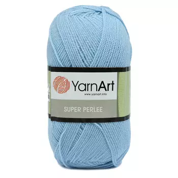 Пряжа YarnArt 'Super Perlee' 100гр. 400м. (100%акрил)ТУ (09 голубой)