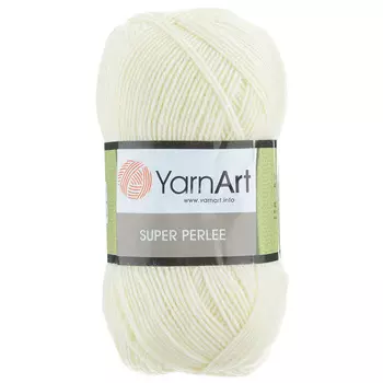 Пряжа YarnArt 'Super Perlee' 100гр 400м (100% акрил) (226 молочный)