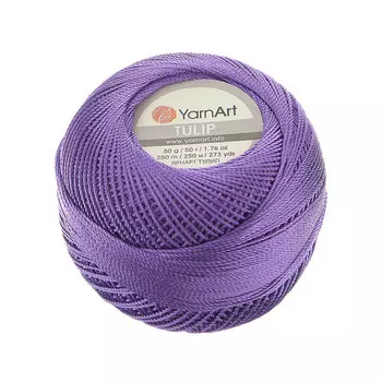 Пряжа YarnArt 'Tulip' 50гр 250м (100% микрофибра) (478 яркая сирень)