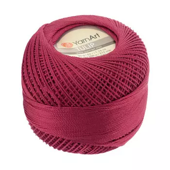Пряжа YarnArt 'Tulip' 50гр 250м (100% микрофибра) (422 бордо)