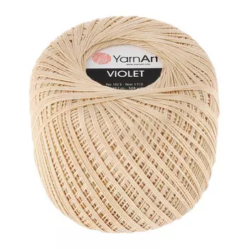 Пряжа YarnArt 'Violet' 50гр 282м (100% мерсеризованный хлопок) (4660 бежевый)