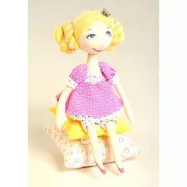 ПСН-903 Набор для изготовления текстильной игрушки 'Принцесса на горошине', 20 см, 'Перловка'