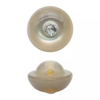 Пуговица CNB-01 18L, цв.498 серый