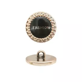 Пуговица декоративная на ножке 40L, черный