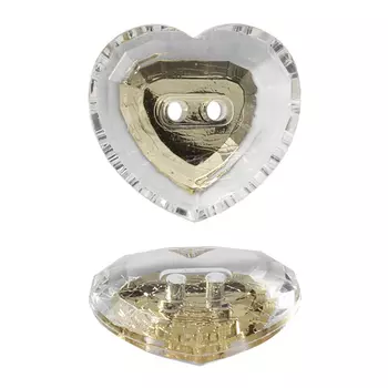 пуговица декоративная сердце