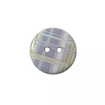 Пуговица деревянная, Клетка 18мм (цвет 19)