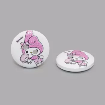 Пуговица деревянная, Мультяшные персонажи 18мм (персонаж 2)