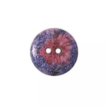 Пуговица деревянная, Орнамент 18мм (цвет 22)