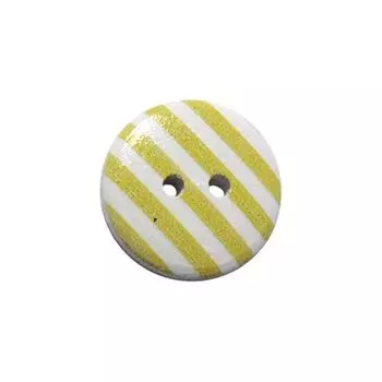 Пуговица деревянная, Полоска 18мм (цвет 10)