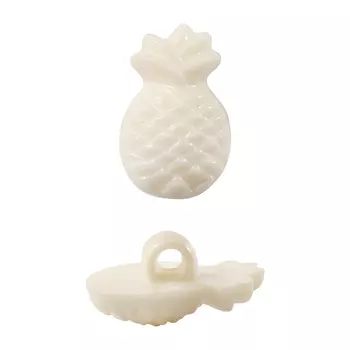 Пуговица детская 'ананас' (бежевый)