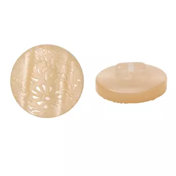 Пуговица костюмная на ножке, 24L (бежевый)