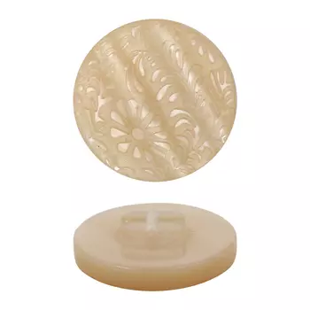 Пуговица костюмная на ножке, 34L (бежевый)