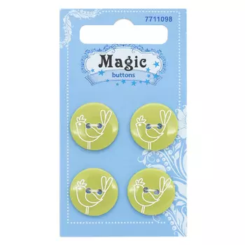 Пуговица, Курочка (BBL7C87-28L) 4шт