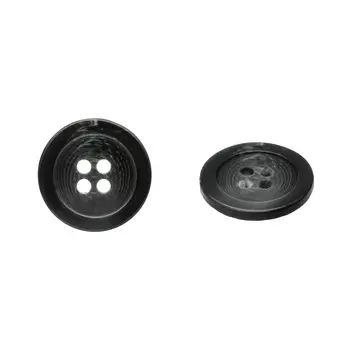 Пуговица мужская костюмная 543294/4 40 (5411 сер/глянц.)