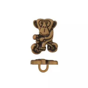 Пуговица, Обезьяна (48057) 21мм (281)