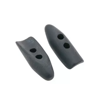 Пуговица пальтовая, 65L, 2 пр. (черный)