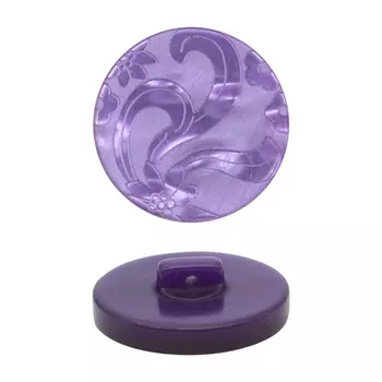 Пуговица пальтовая на ножке, 23 мм, упак./24 шт. (фиолет.)