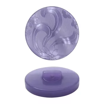 Пуговица пальтовая на ножке, 23 мм, упак./24 шт. (сирень)