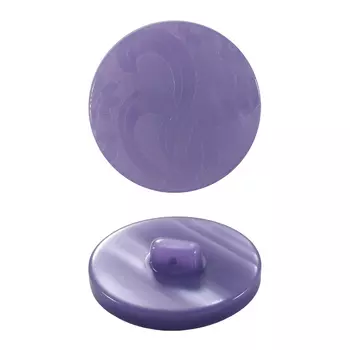 Пуговица пальтовая на ножке, 30 мм, упак./24 шт. (сиреневый)