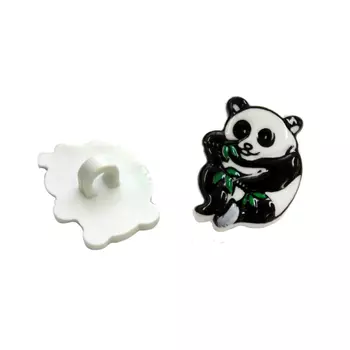 Пуговица, Панда (QN641-W2) 28/1 (094)