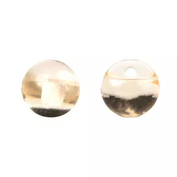 Пуговица под камень из смолы 11мм (хрусталь)