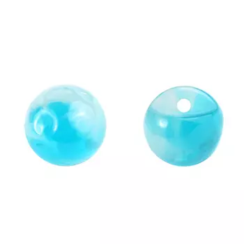 Пуговица под камень из смолы 11мм (топаз)