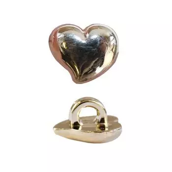 Пуговица, Сердечко (KD0040) 18 мм (G)